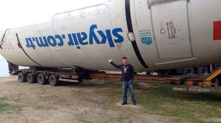 Dev Uçak İstanbul’dan Muğla’ya Karayoluyla Taşındı