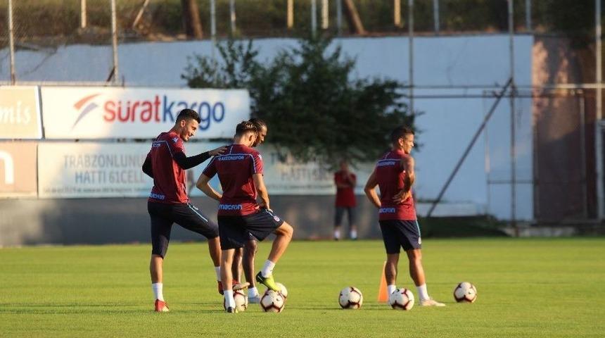 Trabzonspor, 15 Eksikle Aytemiz Alanyaspor Ma&ccedil;ı Hazırlıklarına Başladı