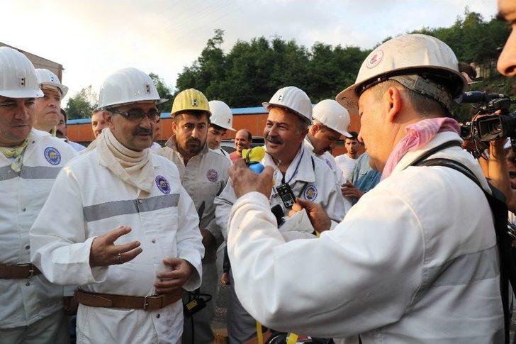 Enerji Ve Tabii Kaynaklar Bakanı Dönmez Maden Ocağına İndi G1