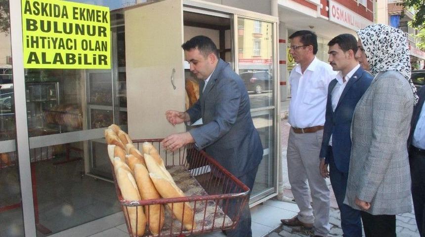 Devlet Bah&ccedil;eli&rsquo;nin &lsquo;askıda Ekmek&rsquo; Projesine Konya&rsquo;dan Destek