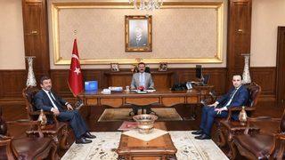 Başkan Karabacak, Vali Aksoy’u Ziyaret Etti