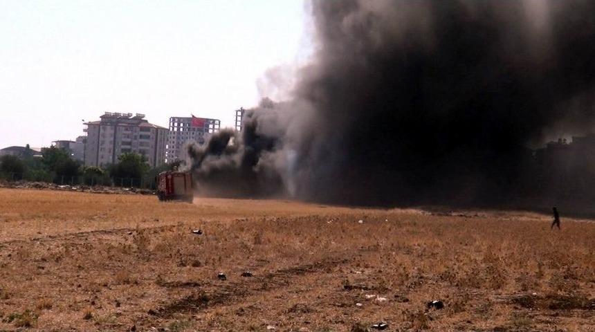 Kilis&rsquo;te Yangın