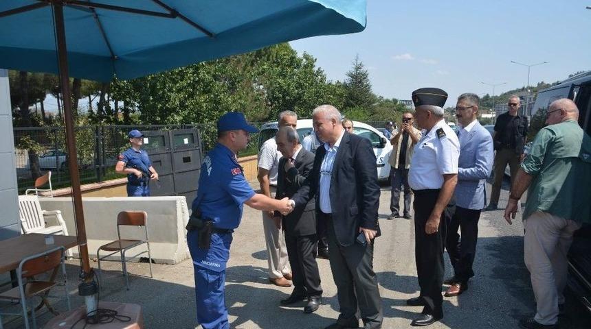 Vali G&uuml;ven&ccedil;er&rsquo;den Uygulama Noktalarında Denetleme