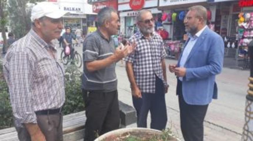 Milletvekili Ahmet Tan: "halkın Tek Umudu Ak Parti"