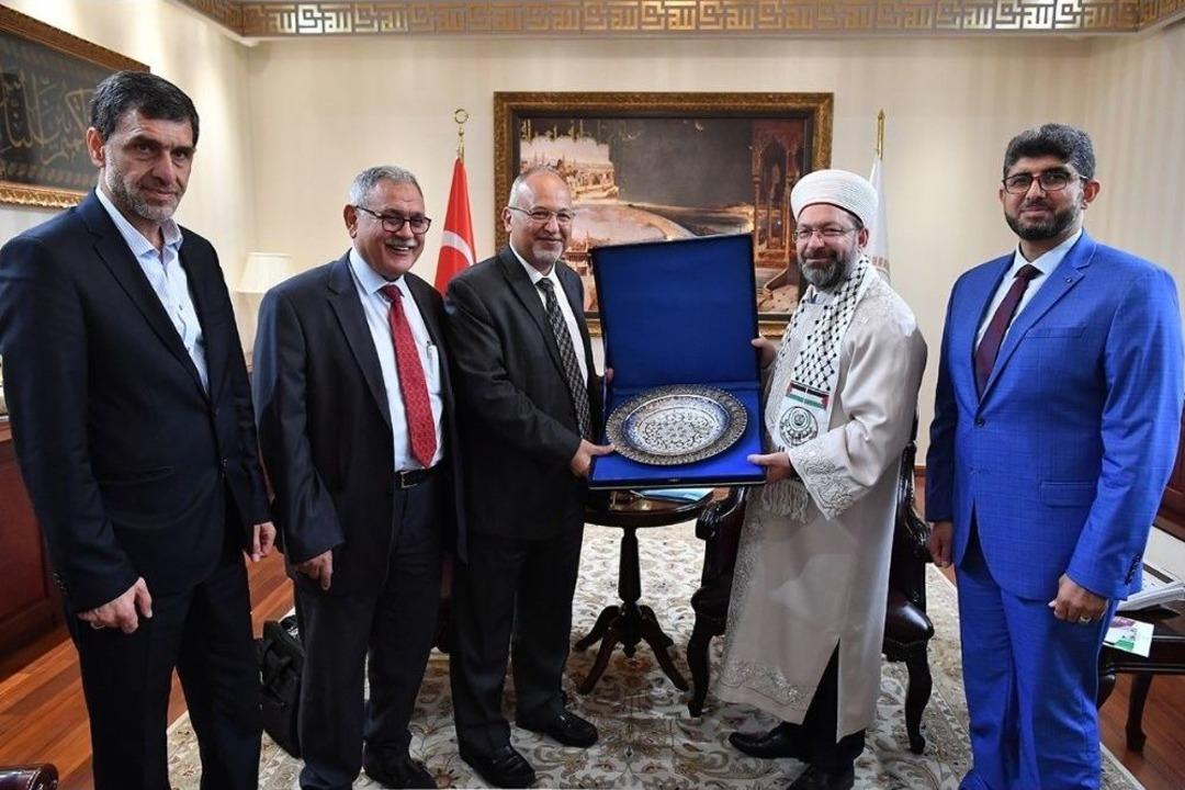 Diyanet İşleri Başkanı Erbaş: &ldquo;filistin, Her Birimizin Y&uuml;reğinin Bir Par&ccedil;asıdır&rdquo;