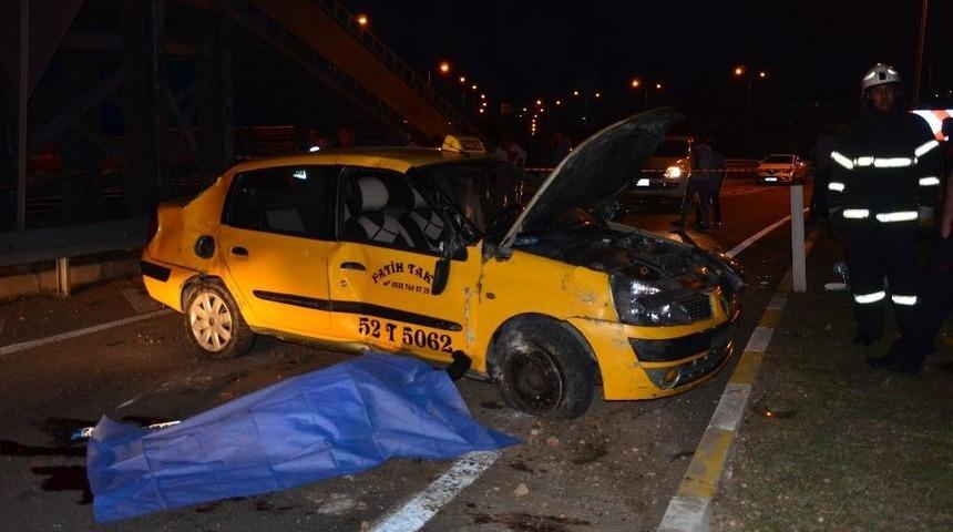 Ordu&rsquo;da Trafik Kazası: 1 &Ouml;l&uuml;