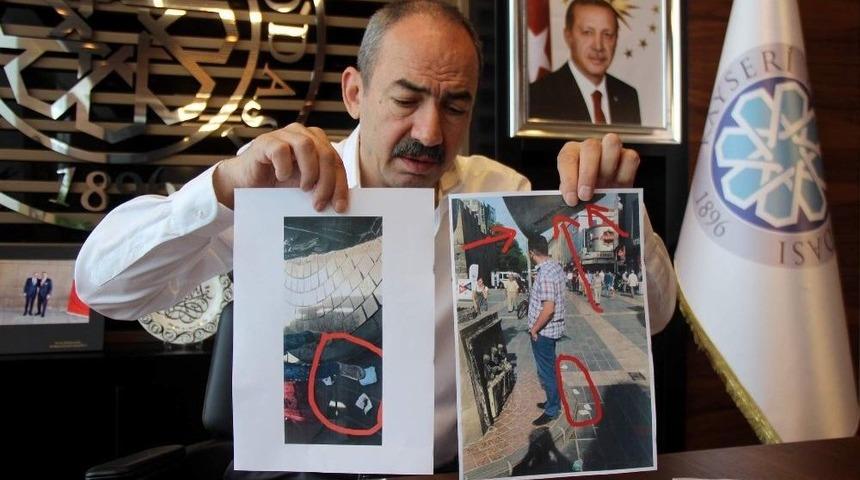 Başkan G&uuml;lsoy: "heykel Tehlike Arz Ettiği İ&ccedil;in Esnafımızın İsteği Doğrultusunda Kaldırıldı"