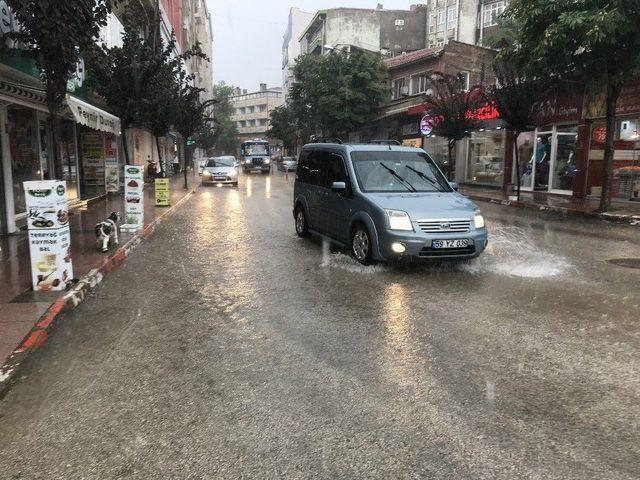 Edirne’de Sağanak Yağış