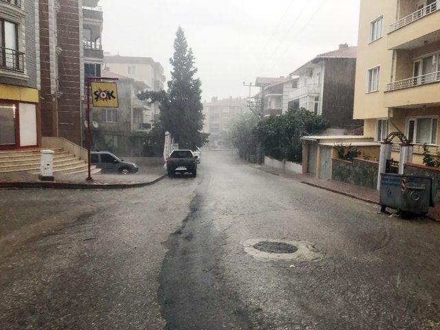 Edirne’de Sağanak Yağış