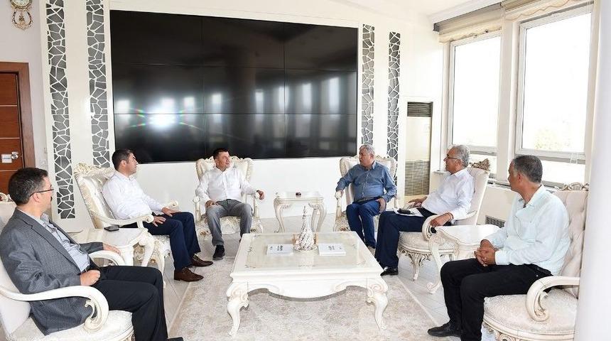 Ağbaba&rsquo;dan Polat&rsquo;a Ziyaret