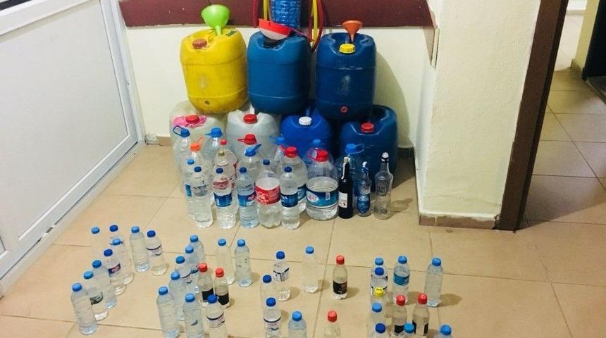 Mersin’de Sahte İçki Operasyonu