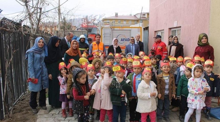 Miniklerden Mini Tatbikat