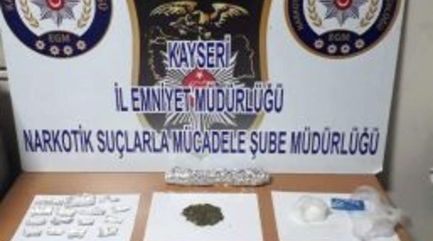Kayseri&rsquo;de Uyuşturucu Operasyonu