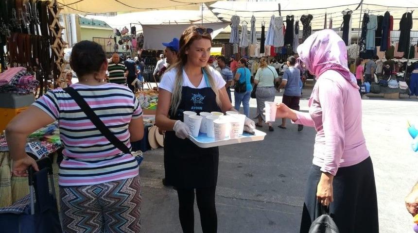 Büyükşehir’den Serinleten Uygulama