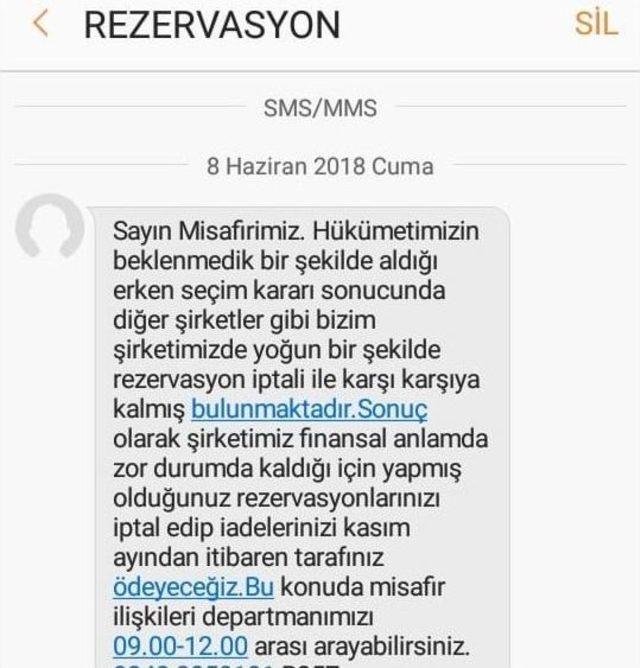 (özel) Ünlü Acente Yüzünden Hem Tatilinden Hem De Parasından Oldu