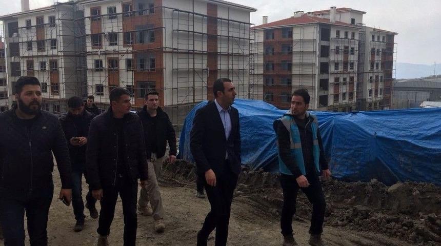 Başkan Bedirhanoğlu, Şırnak’ta Yapılan Konutları İnceledi