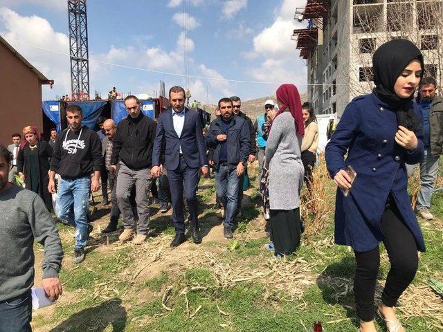 Başkan Bedirhanoğlu, Şırnak’ta Yapılan Konutları İnceledi
