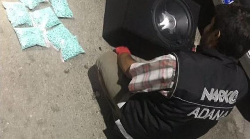 Ses Sisteminden 8 Bin Uyuşturucu Hap &Ccedil;ıktı