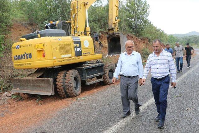 Osmancalı’nın Yolları Genişletiliyor