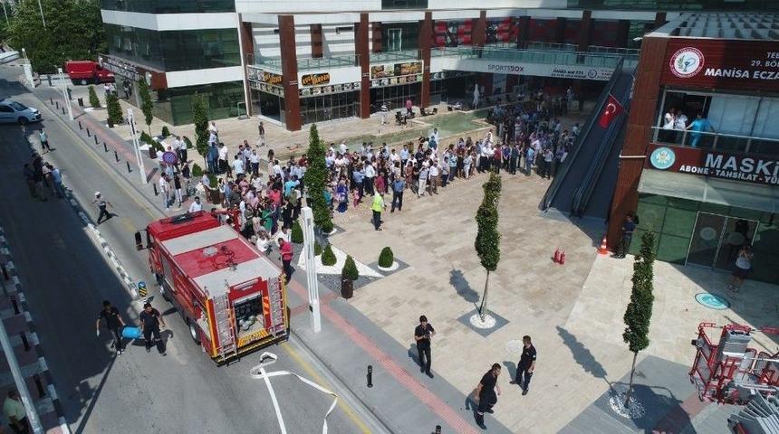 Maski&rsquo;den Olası Yangına Karşı Tatbikat