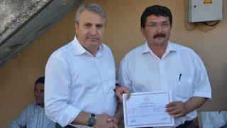 Aşılama Eğitimini Tamamlayan Üreticiler Sertifikalandırıldı