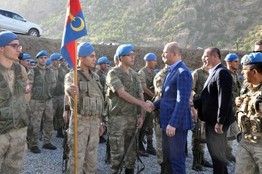 Bakan Soylu, Irak Sınırında