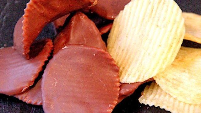 Çikolatalı Patates Cipsi