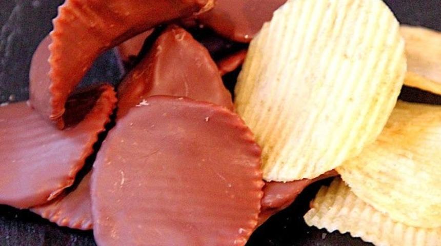 Çikolatalı Patates Cipsi