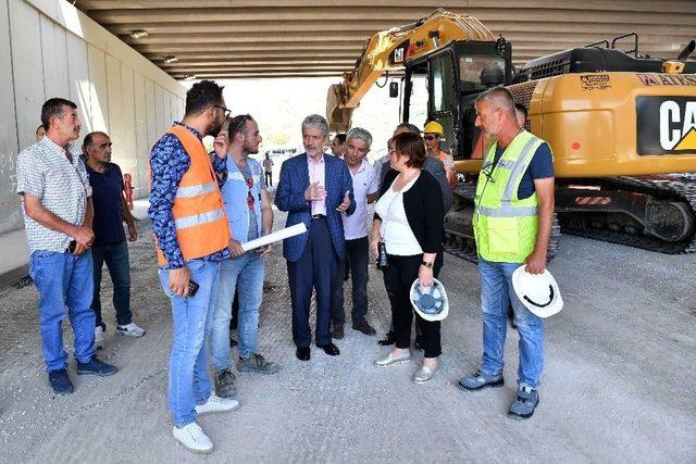 Taşkınlarının Önüne Geçecek Altyapı Çalışmaları Tüm Hızıyla Sürüyor 1