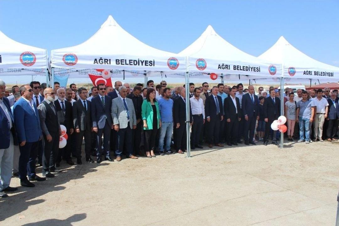 Ağrı&rsquo;da Kesimhanenin Temeli Atıldı