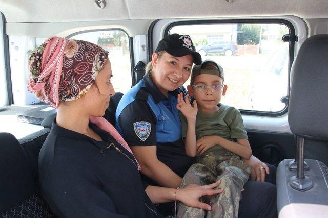 Polis Sma Hastası Çocuğun Hayalini Gerçekleştirdi