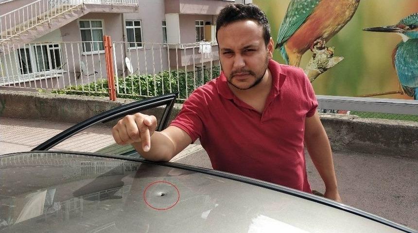 Samsun&rsquo;da Maganda Kurşunları Park Halindeki Ara&ccedil;lara Ve Eve İsabet Etti