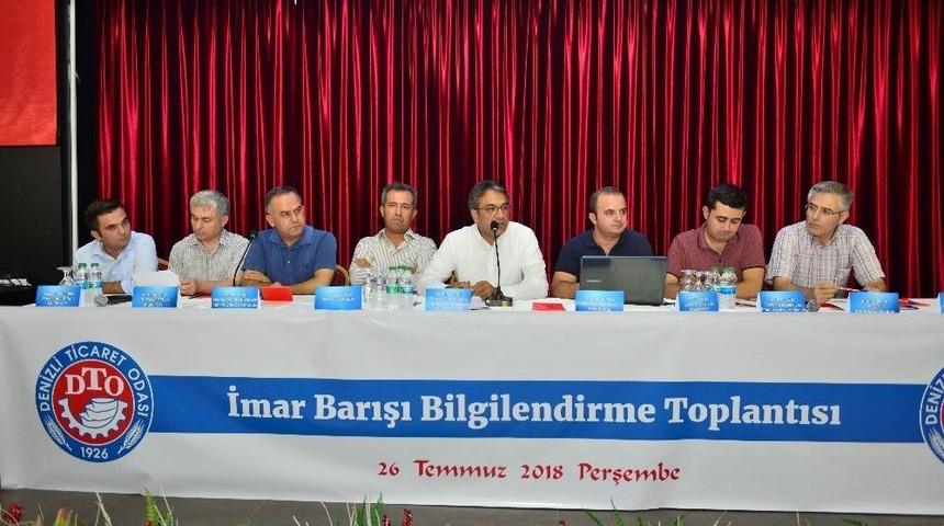 Denizli’de ‘imar Barışı Bilgilendirme Toplantısı’ Yapıldı