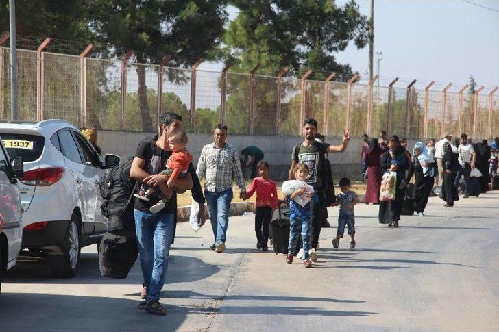 Bayram İçin Ülkesine Giden 3 Bin Suriyeli Döndü G2