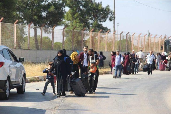 Bayram İçin Ülkesine Giden 3 Bin Suriyeli Döndü G3