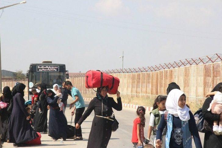 Bayram İçin Ülkesine Giden 3 Bin Suriyeli Döndü G5