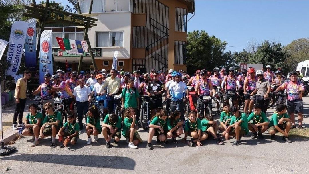 Bisiklet Tutkunları &rsquo;pedalda Engel Yok&rsquo; Sloganı İle 450 Kilometre Pedal &Ccedil;evirecek