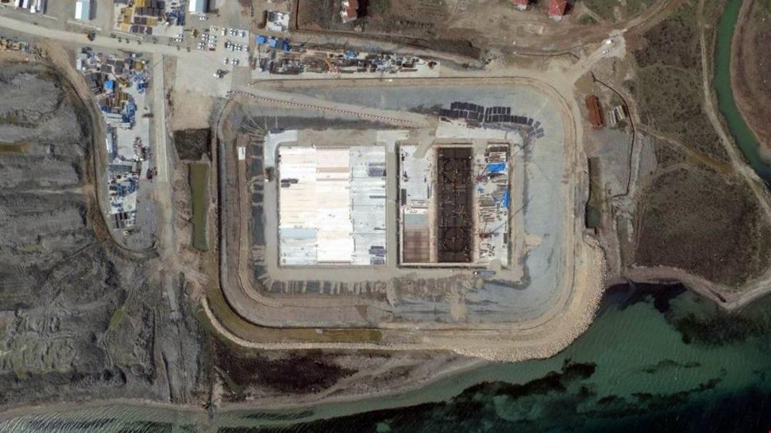 &Ccedil;anakkale K&ouml;pr&uuml;s&uuml;&rsquo;n&uuml;n &Ccedil;alışmaları Havadan G&ouml;r&uuml;nt&uuml;lendi