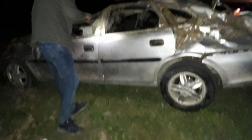 Otomobil Takla Attı: 2 Yaralı