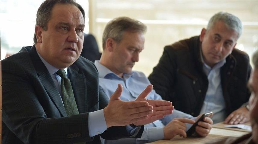 Başkan Aksu Mahalle Muhtarları İle Bir Araya Geldi