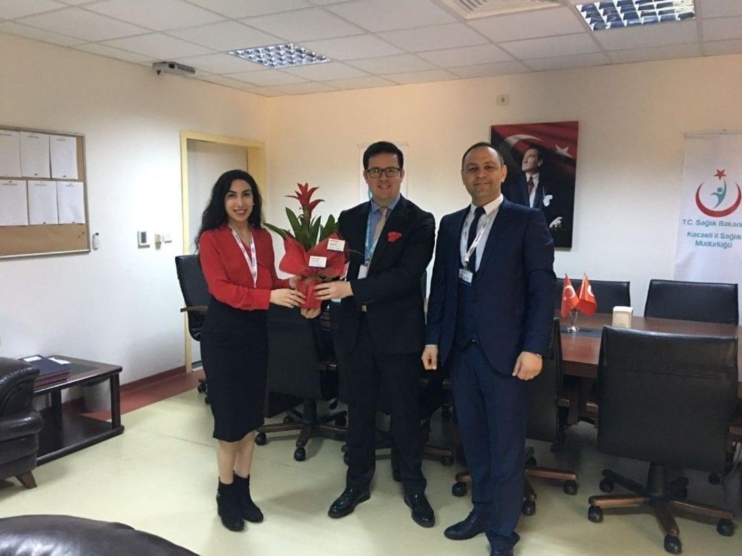 Hospitalpark Darıca Hastanesi Y&ouml;netiminden Tıp Bayramı Ziyaretleri