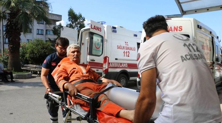 Acemi Kasaplar Hastanelik Oldu