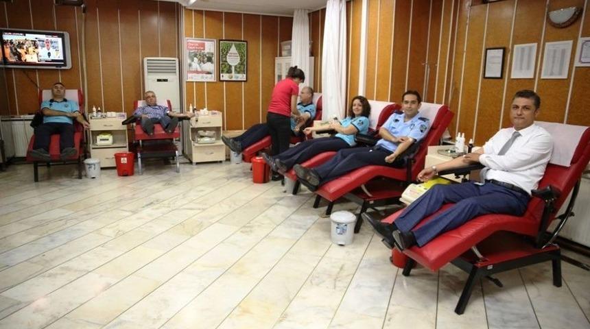 Zabıta Haftası&rsquo;nda Kan Bağışında Bulundular