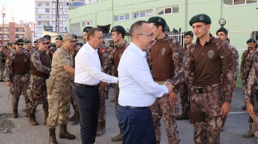 Siirt Valisi Atik, Mehmet&ccedil;ikle Bayramlaştı