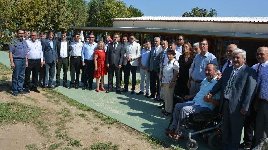 Aliağa Protokol&uuml; Bayramlaştı