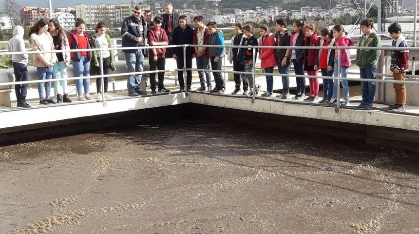 &Ouml;ğrenciler Atık Suyun Ser&uuml;venini &Ouml;ğreniyor