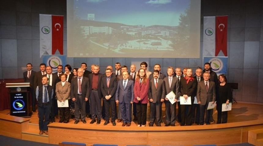 D&uuml;zce &Uuml;niversitesi&rsquo;nde Tıp Bayramı Kutlandı