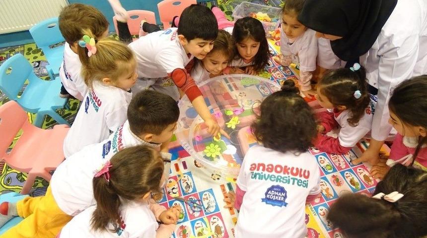 Anaokulu &Uuml;niversitesi&rsquo;nde Eğlenceli Dersler