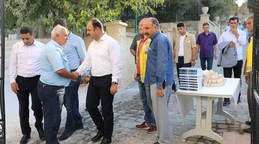 &Ccedil;ift&ccedil;i, Vatandaşlarla Bayramlaştı