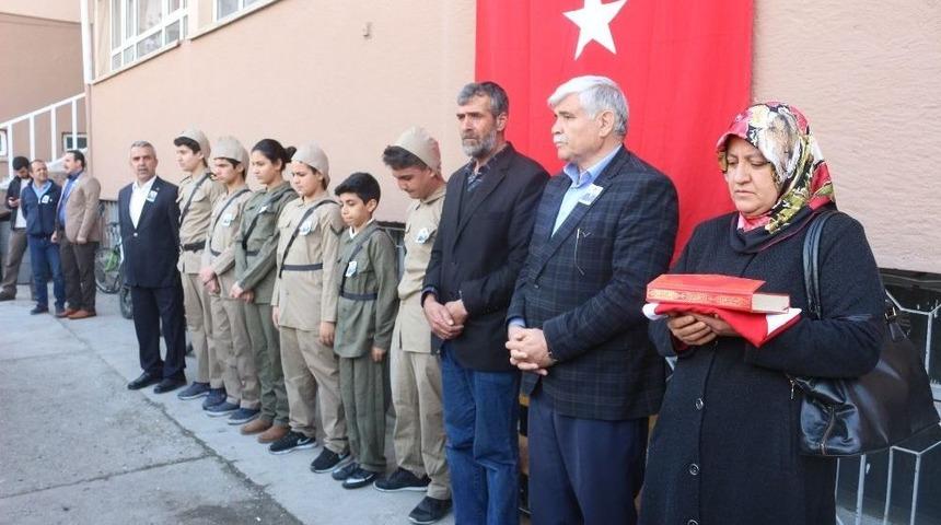 &Ouml;ğrenciler İle Şehit Ailesi Bir Araya Geldi